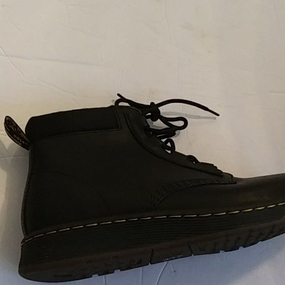 Dr. Martens Black Combat Moto Boots - Picture 2 of 13